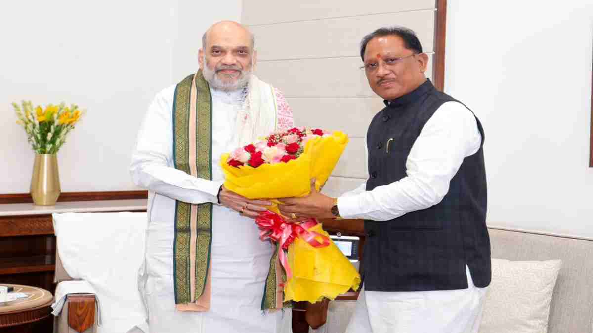 केंद्रीय गृह मंत्री ने की छत्तीसगढ़ सरकार की सराहना : अमित शाह से मिले सीएम साय, प्रदेश में नक्सल उन्मूलन अभियानों और उपलब्धियों की दी जानकारी