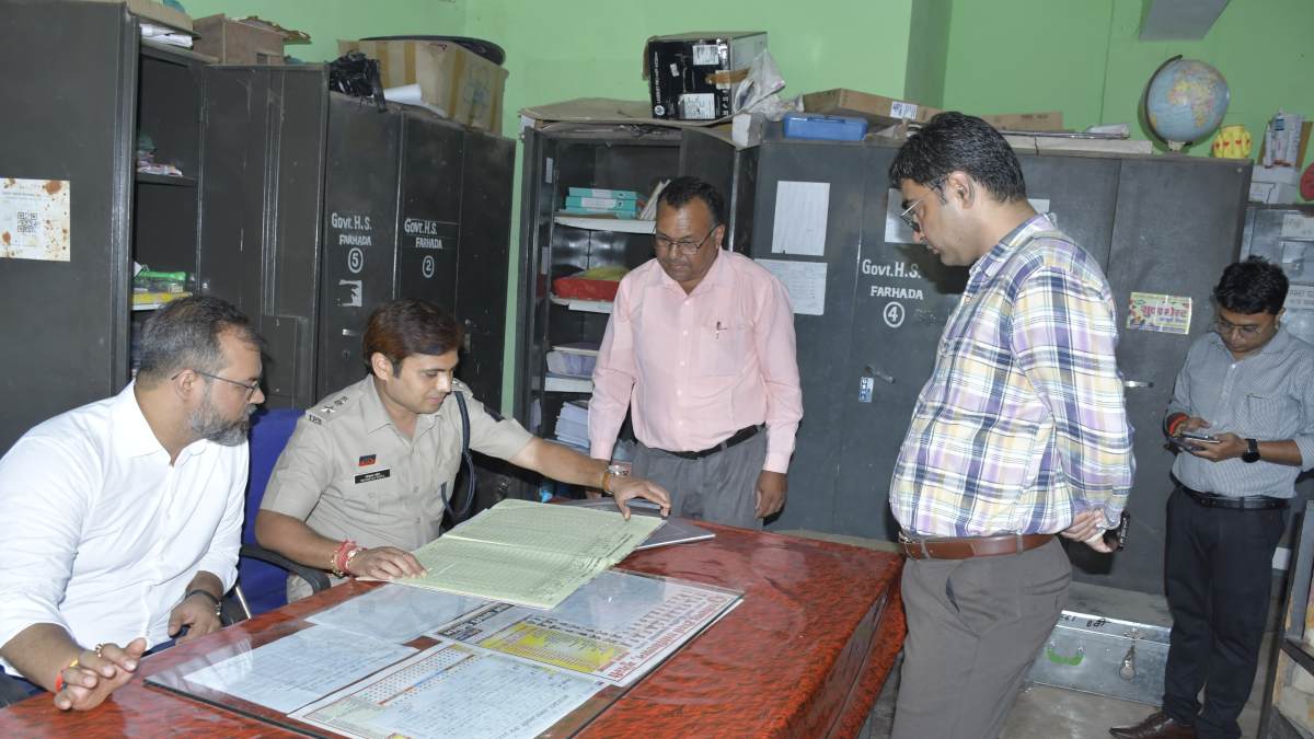 BJP के पूर्व सांसद के गांव में कलेक्टर-SP का औचक निरीक्षण, स्कूल में गंदगी और शिक्षक नदारद देख भड़के कलेक्टर, “BEO -BRC को नोटिस जारी…