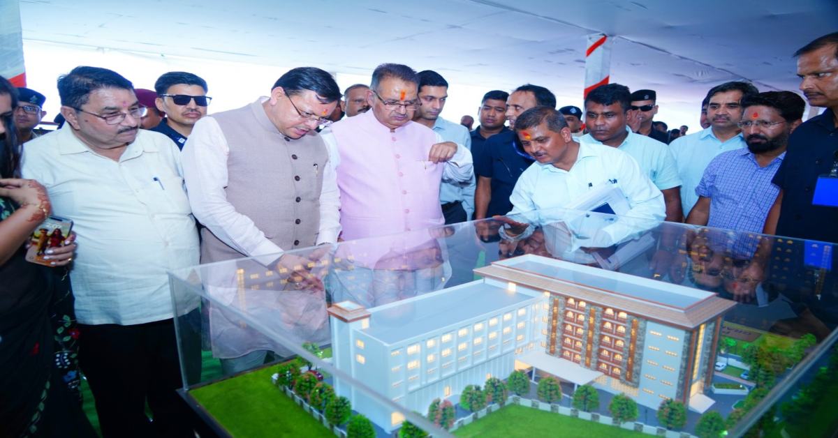 ग्राम्य विकास भवन का शिलान्यास, विभाग की प्रमुख फ्लैगशिप योजनाओं का होगा संचालन, एक ही परिसर में उपलब्ध होगी जानकारी
