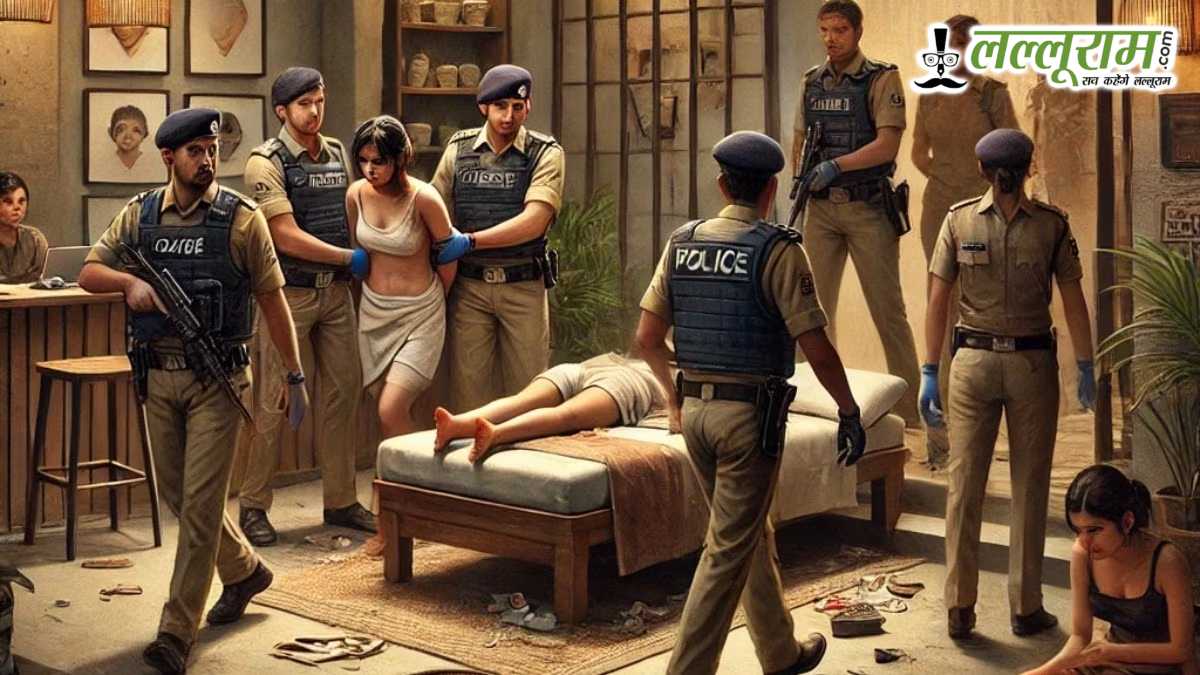 देह व्यापार का भंडाफोड़: होटल में चल रहा था जिस्मानी धंधा, मालिक समेत दो गिरफ्तार