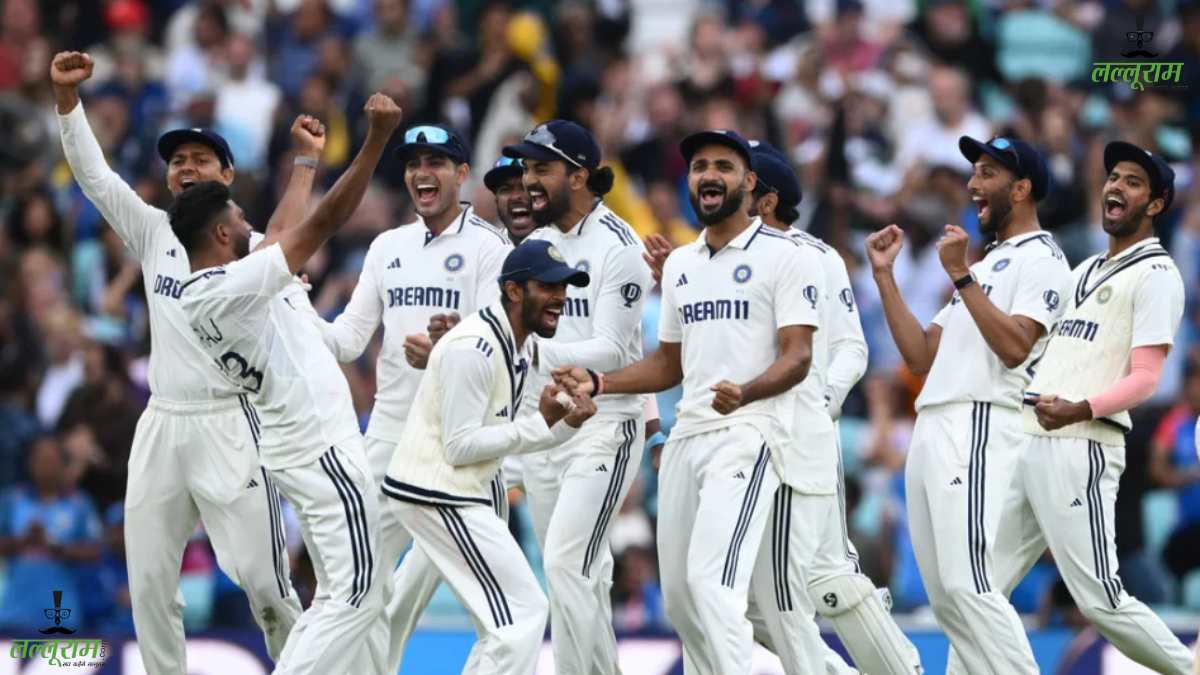 एंडरसन–तेंदुलकर सीरीज ड्रॉ: ओवल टेस्ट में भारत की शानदार जीत, 6 रनों से इंग्लैंड को हराया, मोहम्मद सिराज ने खोला पंजा