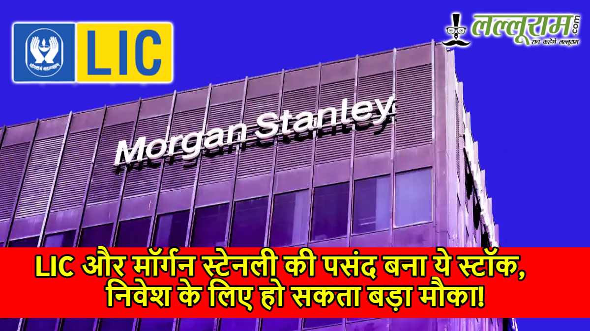 LIC और मॉर्गन स्टेनली की पसंद बना ये स्टॉक, निवेश के लिए हो सकता बड़ा मौका!
