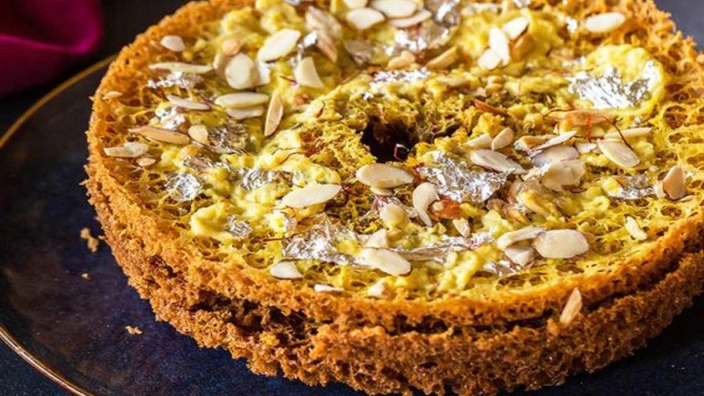 Rabri Ghevar Recipe