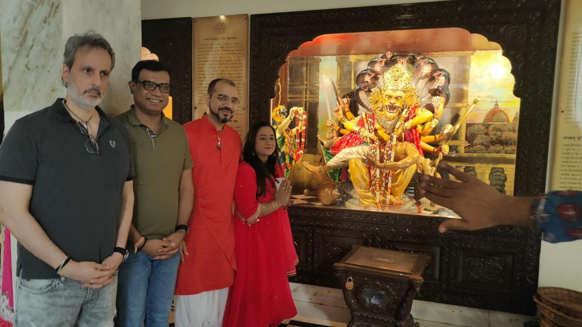 Hombale Films ने रचा इतिहास : मंदिर में पहली बार मनाया फिल्म Mahavatar Narsimha की सफलता का जश्न