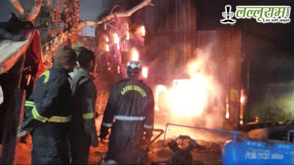 Jalandhar Truck Fire