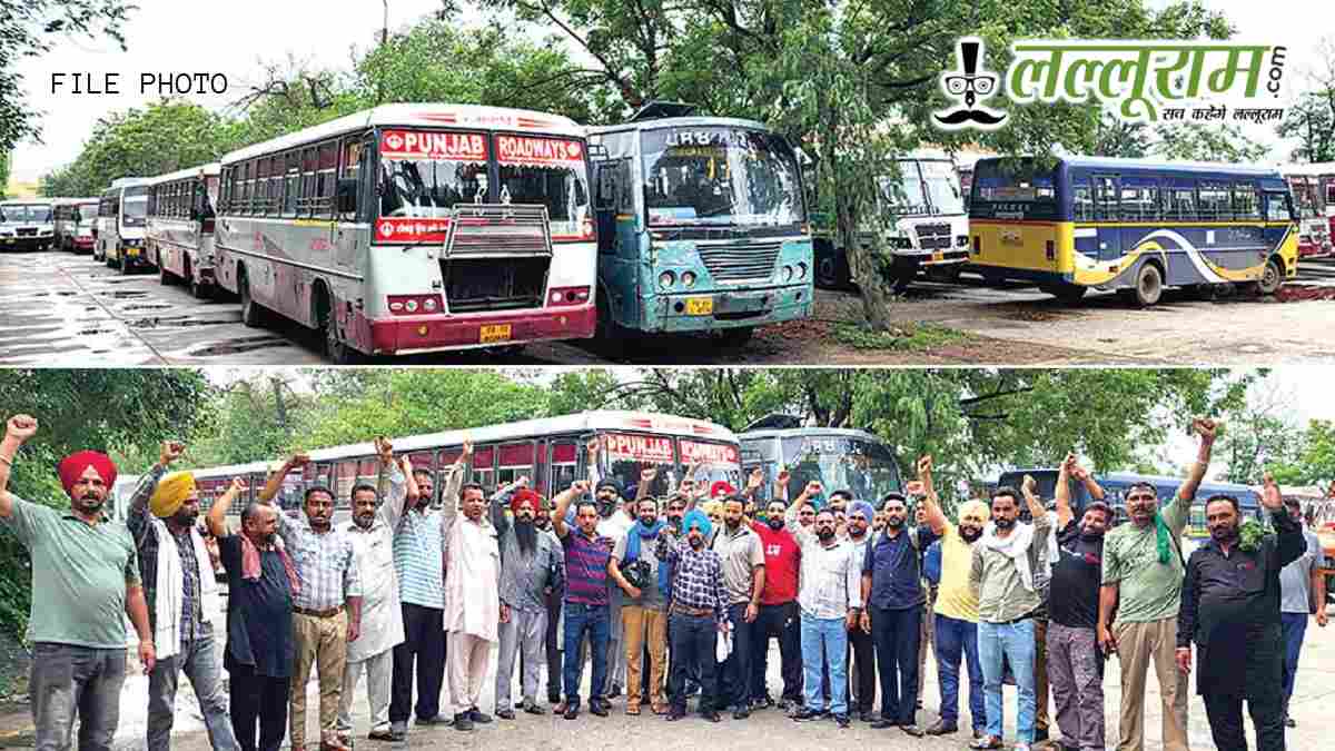 सरकार को पनबस-पीआरटीसी ठेका कर्मचारी का अल्टीमेटम, मांगें पूरी न होने पर 14 अगस्त से फिर हड़ताल पर जाएंगे