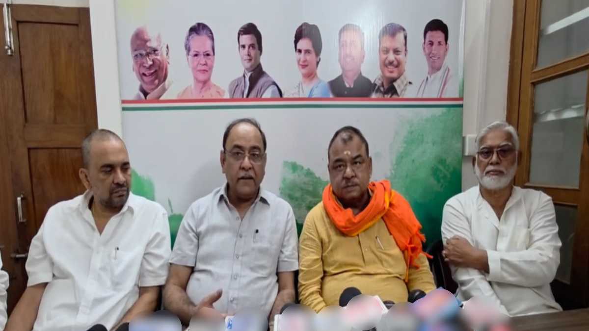 12 अगस्त को कांग्रेस का ‘न्याय सत्याग्रह’: एक मंच पर होंगे 27 विधायक, नेताओं ने कहा- सरकारी विभागों में भ्रष्टाचार और लूट का बोलबाला, जनता त्रस्त
