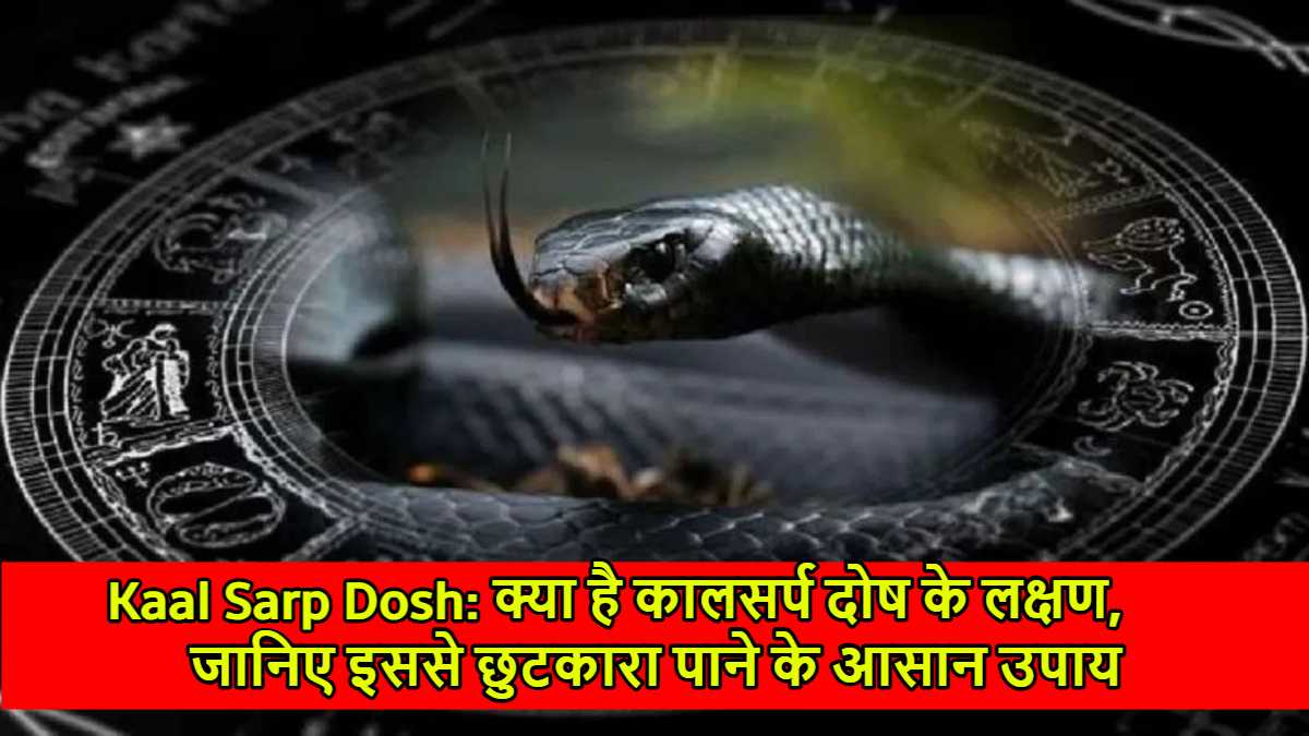 Kaal Sarp Dosh: क्या है कालसर्प दोष के लक्षण, जानिए इससे छुटकारा पाने के आसान उपाय