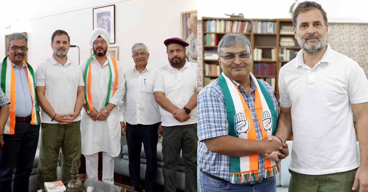 विवादित बयान देकर चर्चा में रहने वाले प्रोफेसर रविकांत ने थामा कांग्रेस का हाथ, कहा- वोट चोरी और सीना जोरी चल रही हैं