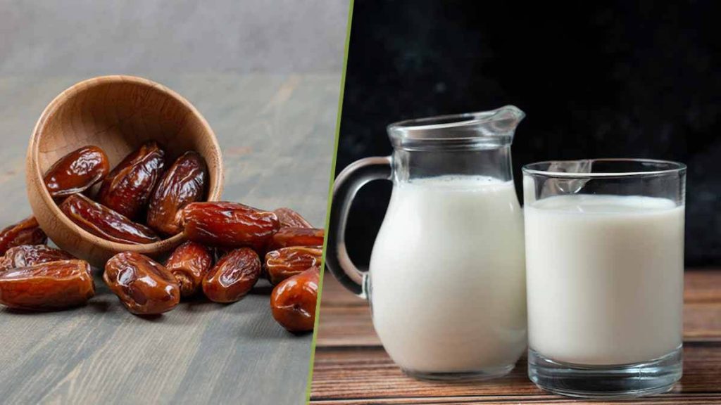 Dates with Milk Benefits