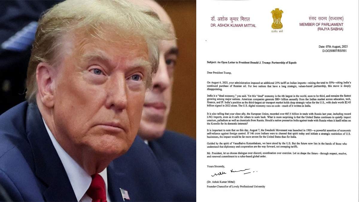 एलपीयू ने अमेरिकी उत्पादों के बहिष्कार की चेतावनी दी, अशोक मित्तल बोले- टैरिफ वापस न लिया तो उठाएंगे कदम