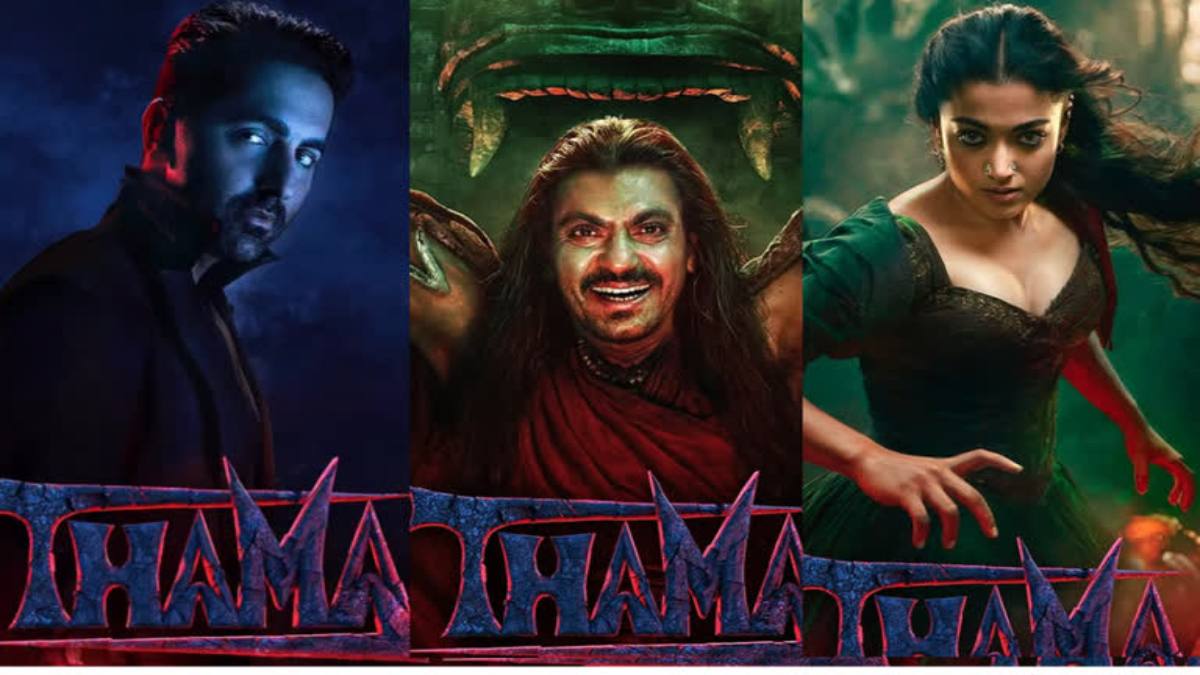 Thama से पूरे स्टारकास्ट का फर्स्ट लुक आया सामने, इंटेंस लुक नजर आए सब …