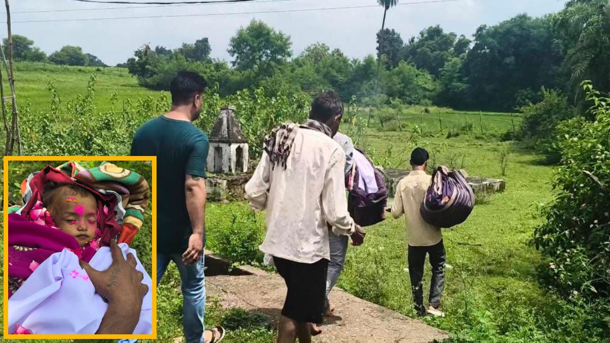 ट्रेन में हुई मासूम की मौत, बेटी की लाश सीने से लगाकर सफर करता रहा पिता, शव को घर ले जाने नहीं मिली कोई मदद