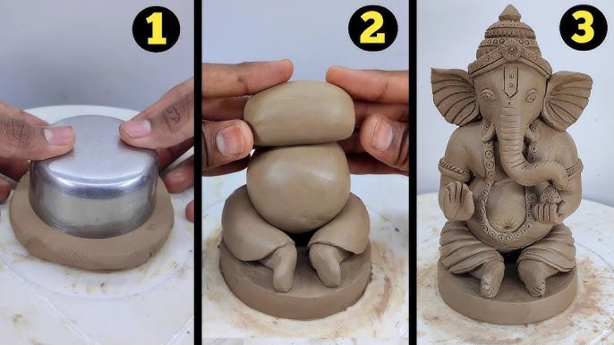 Eco Friendly Ganesha: राजधानी की महिलाओं ने सीखा मिट्टी से बप्पा की मूर्ति बनाना, Ecofriendly Workshop का हुआ आयोजन…