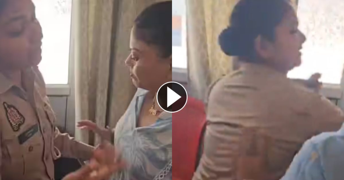 गजब दबंगई…! थाने में घुसकर महिला सब इंस्पेक्टर से की मारपीट, VIDEO देखकर चौंक जाएंगे