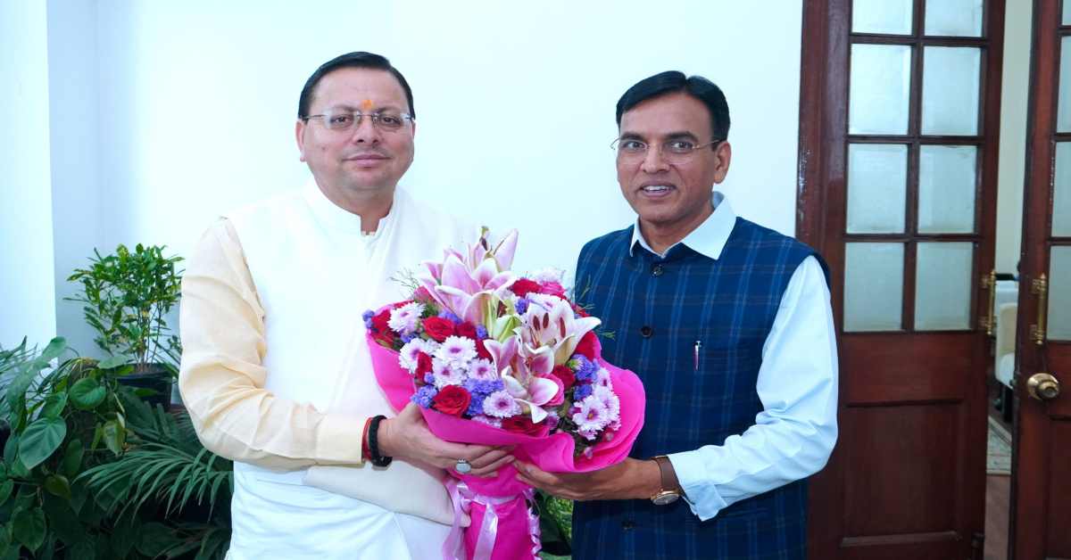 ‘खेल महाकुंभ ने प्रदेश को दिलाई नई पहचान…’, CM धामी ने केंद्रीय खेल मंत्री मांडविया से की मुलाकात, कई महत्वपूर्ण प्रस्तावों पर की चर्चा