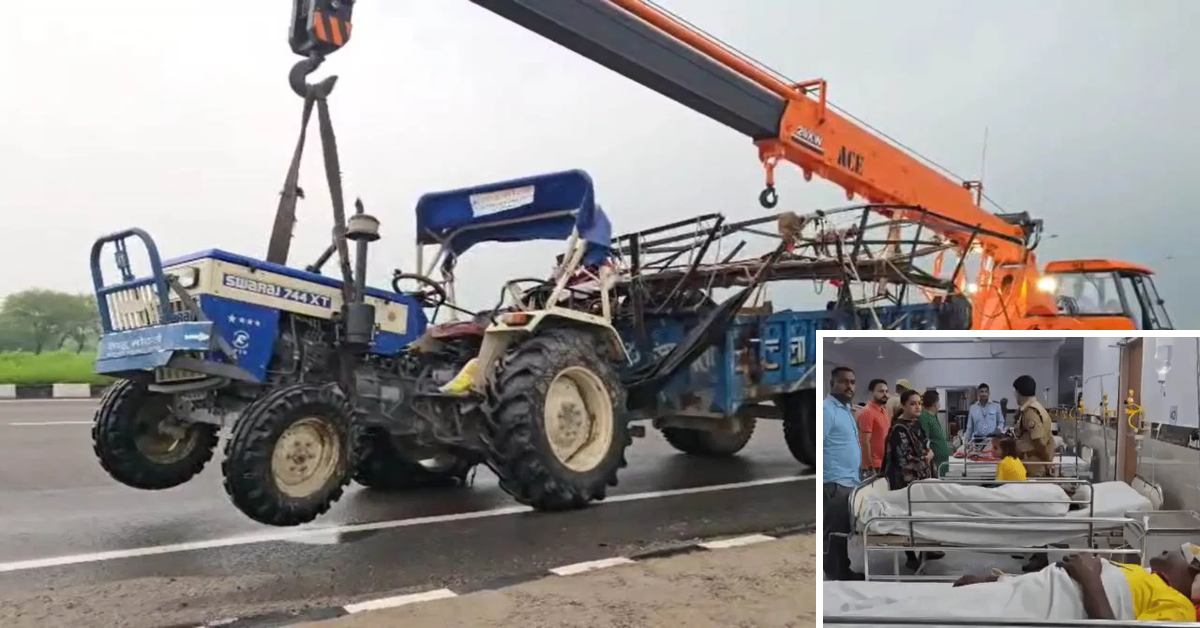 हाइवे पर मौत का तांडव : बुलंदशहर में भीषण सड़क हादसा, 8 की मौत, 43 घायल