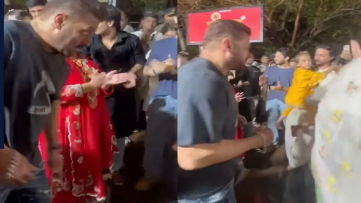 Salman Khan ने पूरी फैमिली के साथ बप्पा को दी विदाई, जमकर डांस करते नजर आए भाईजान …