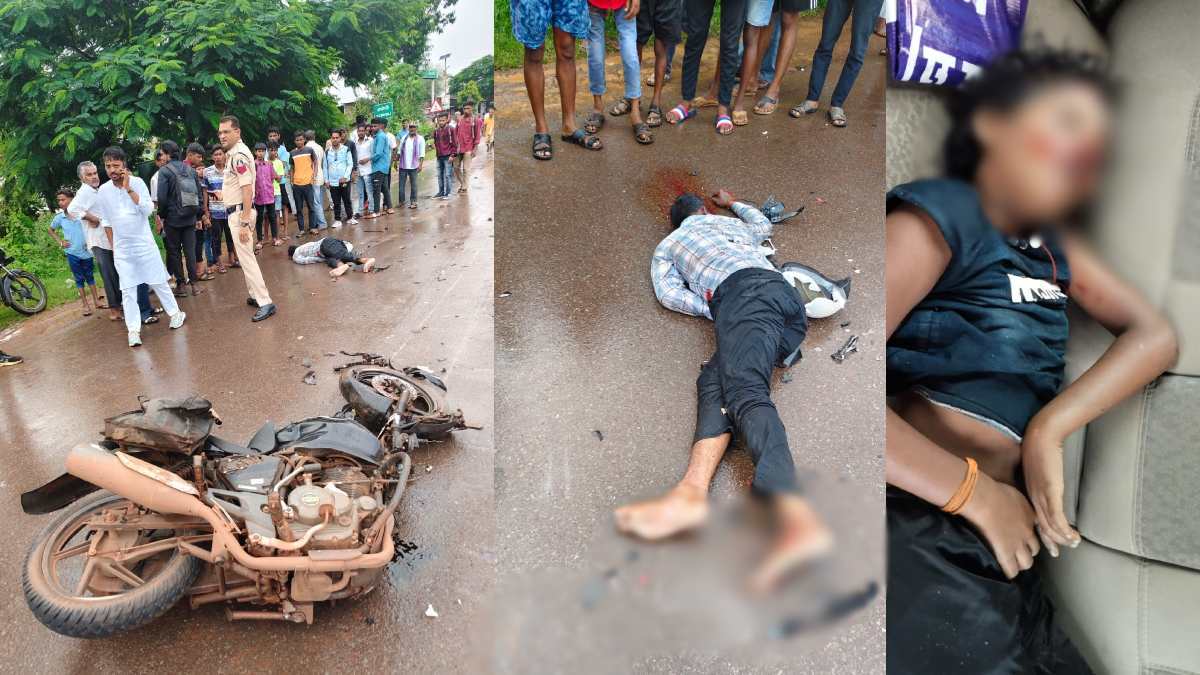CG News : ट्रक की टक्कर से पिता और मासूम बेटी की मौत, बाइक के हुए दो टुकड़े, ससुराल जाने के दौरान हुआ हादसा