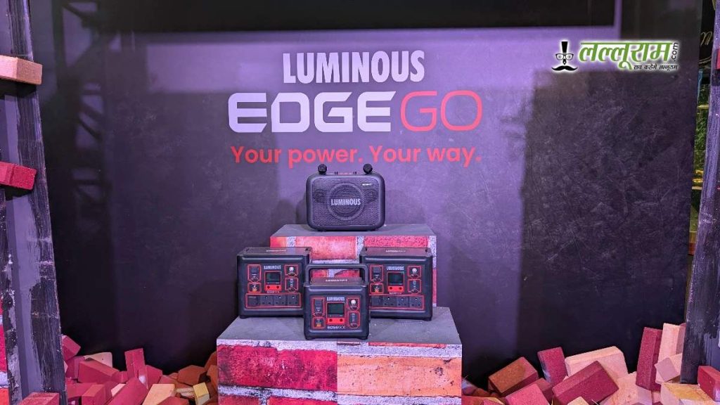 Luminous EDGE GO portable Power Station
