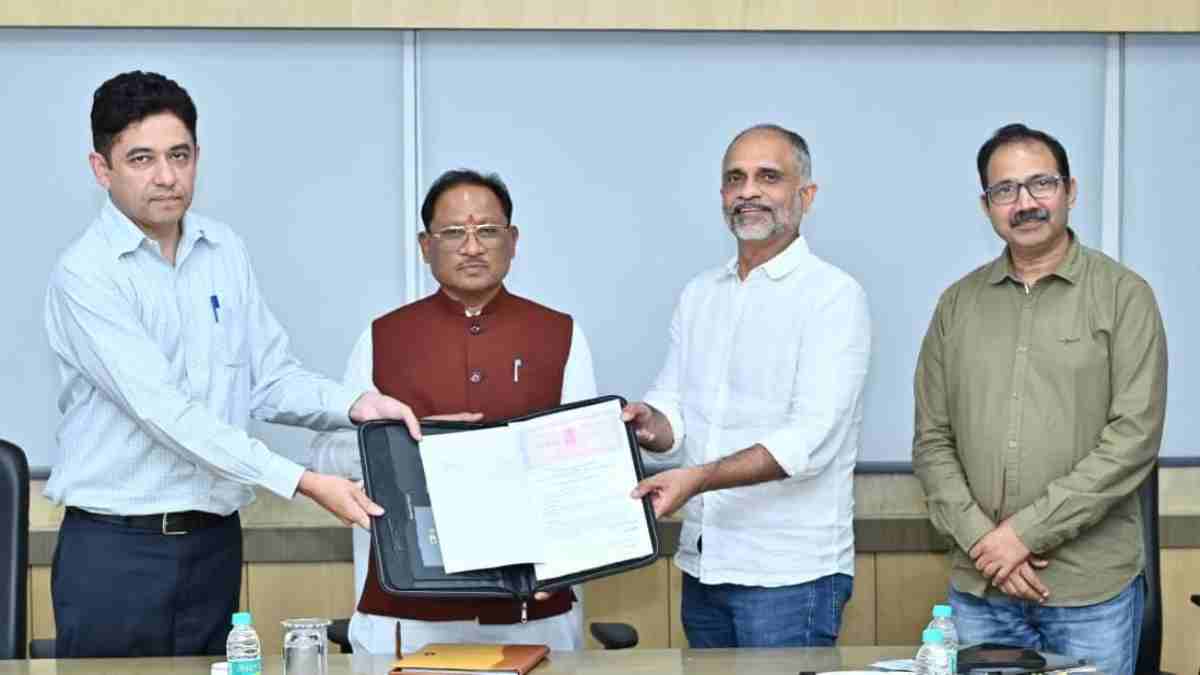 सीएम साय ने कहा – शिक्षा और स्वास्थ्य सुविधाओं के उन्नयन के लिए सरकार प्रतिबद्ध, अंबिकापुर में सुपर स्पेशियलिटी हॉस्पिटल और धरमजयगढ़ में 100 बिस्तर अस्पताल स्थापित करेगा अजीम प्रेमजी फाउंडेशन