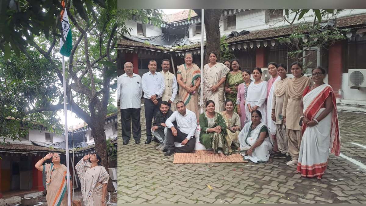 छत्तीसगढ़ राज्य महिला आयोग में धूम-धाम से स्वतंत्रता दिवस, डॉ. किरणमयी नायक ने फहराया तिरंगा