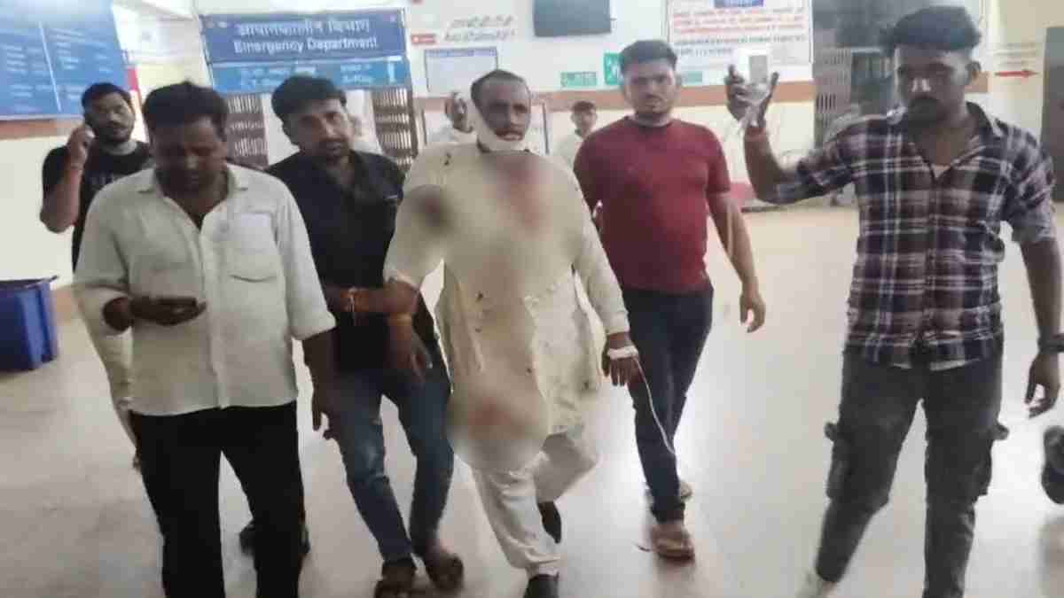भंडारा खाकर बाइक से लौट रहे बाप- बेटी से लूट का प्रयासः बदमाशों ने पिता को मारी गोली