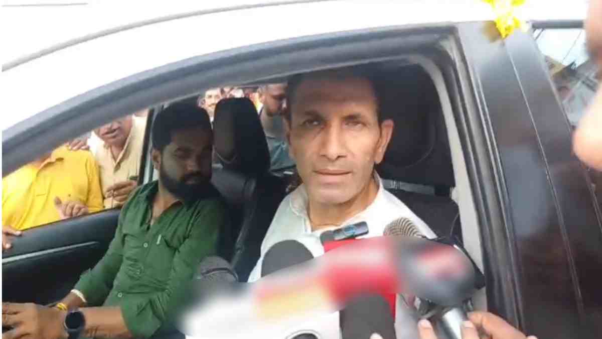 वोट अधिकार सत्याग्रह रैली लेकर रायसेन पहुंचे जीतू पटवारी, राहुल की रैली में PM मोदी की मां पर अभद्र टिप्पणी को लेकर बोले- मुझे जानकारी नहीं