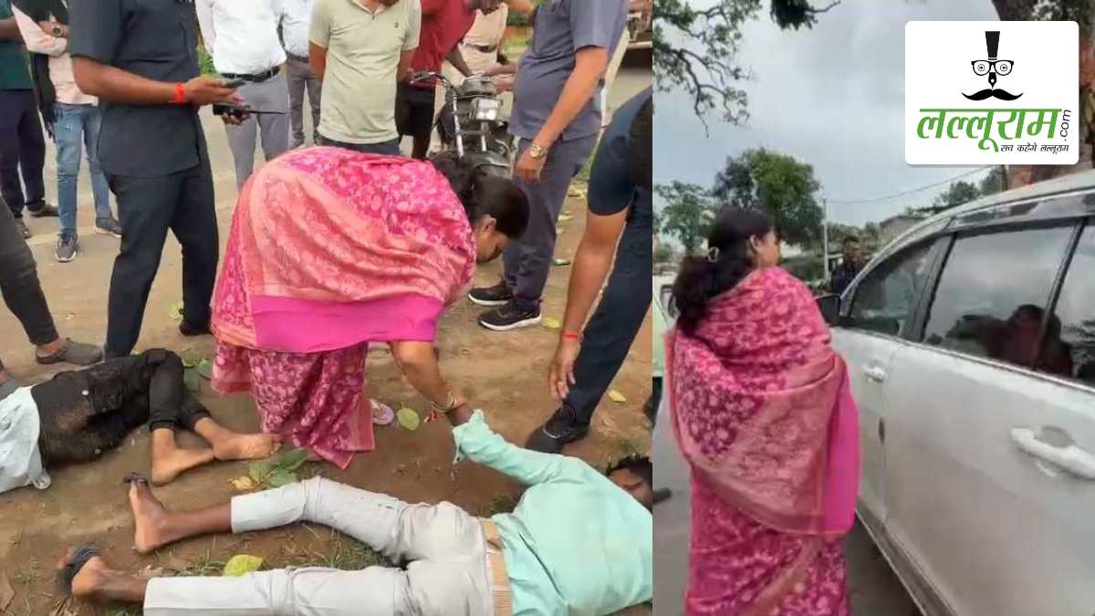 मंत्री लक्ष्मी राजवाड़े ने दिखाई संवेदनशीलता: सड़क हादसे में घायल युवकों को अपनी गाड़ी से पहुंचाया अस्पताल, VIDEO वायरल