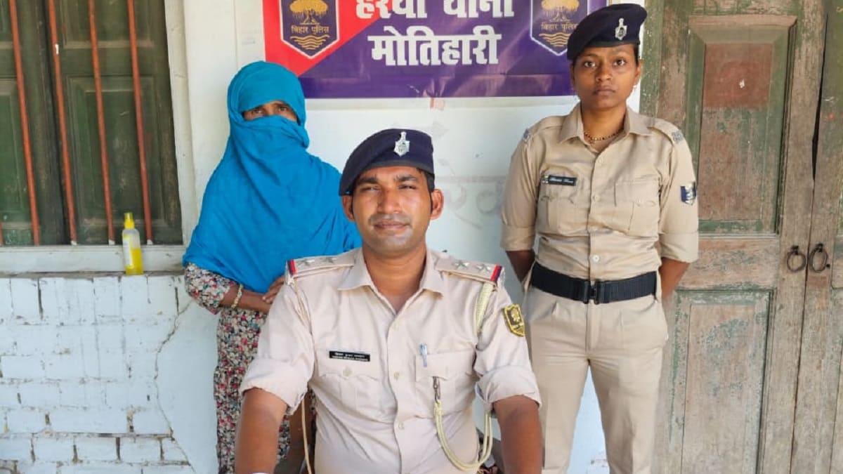 भारत-नेपाल सीमा पर बड़ी सफलता, 15 हजार इनामी महिला स्मैक तस्कर सईदा खातून गिरफ्तार