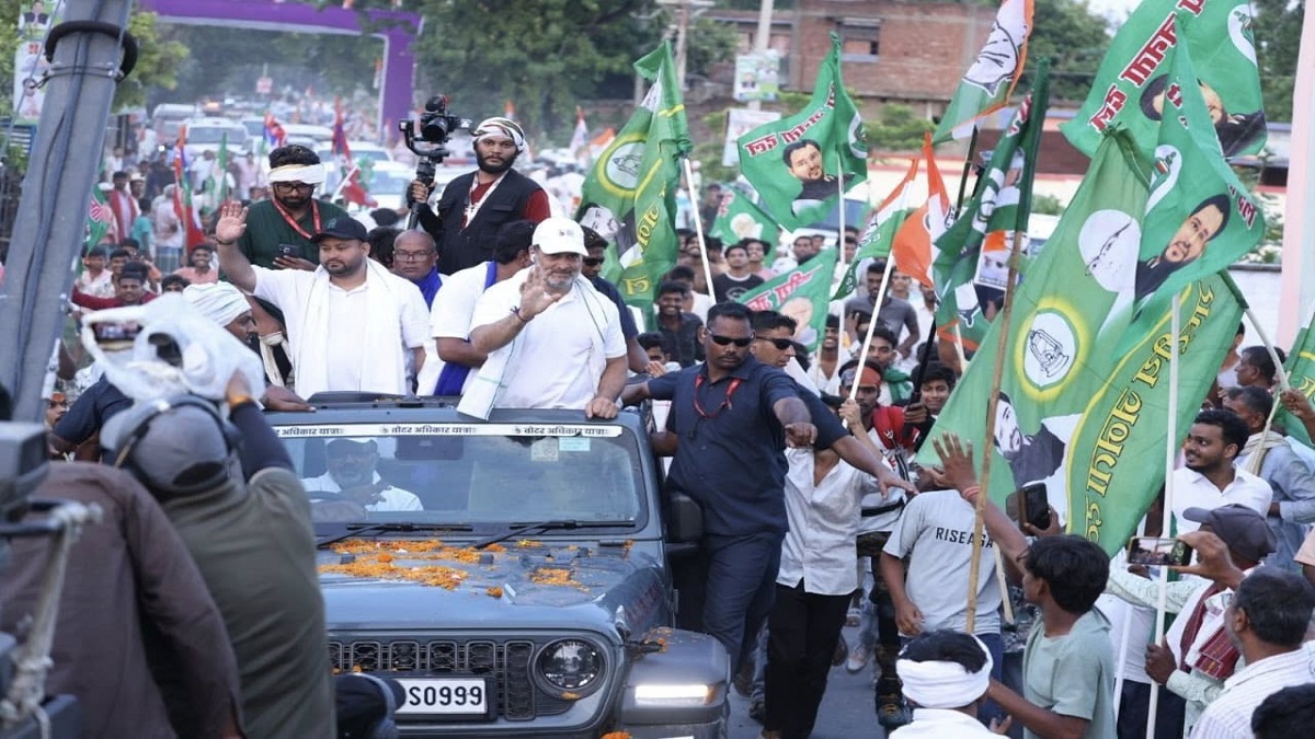 भोजपुर में आज दिखेगी वोटर अधिकार यात्रा की ताकत, कई इलाकों से गुजरते हुए आरा में होगी एंट्री