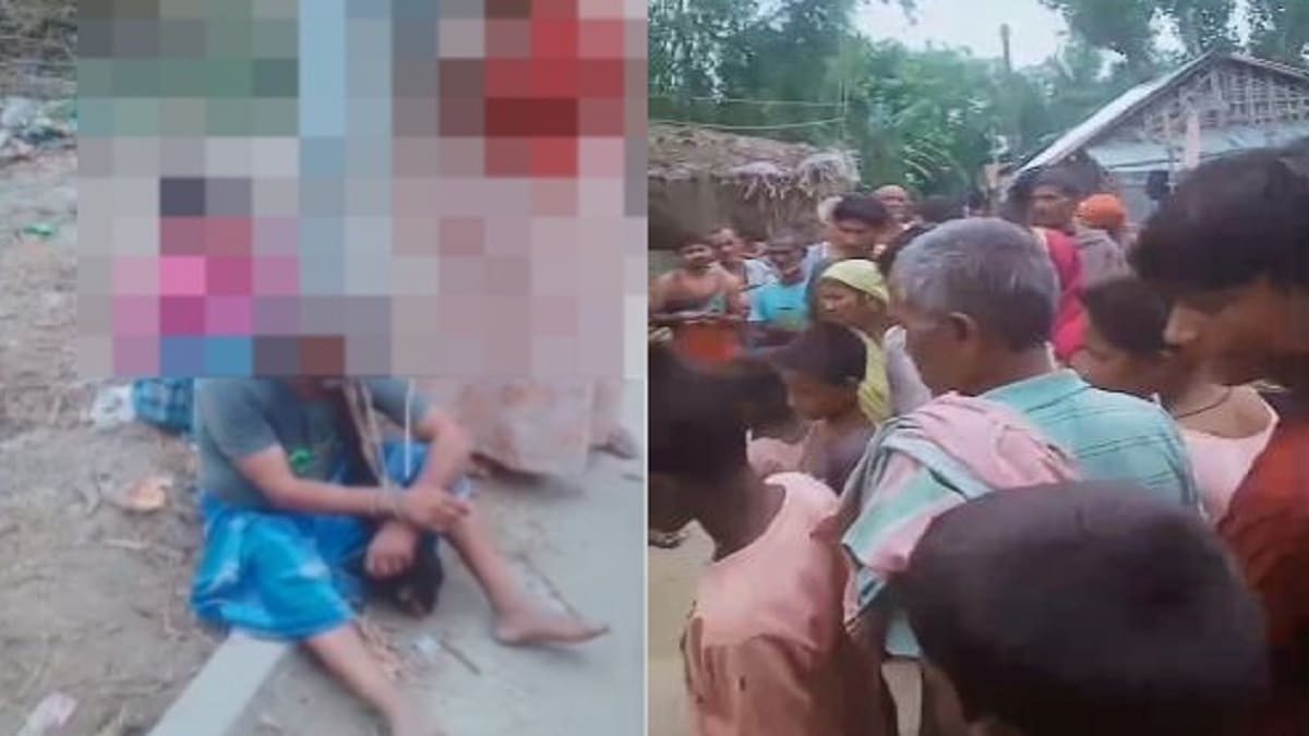 बिहार में हैवानियत का गंदा खेल, डायन-भूत भगाने के नाम पर दो लोगों को खंभे से बांधकर पिलाया मल, दो आरोपी गिरफ्तार
