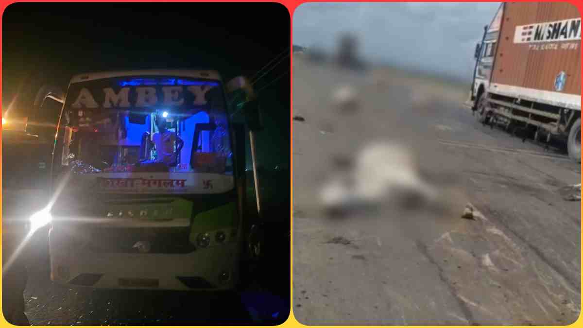 MP में तेज रफ्तार का कहर: विदिशा और डबरा में गायों को रौंदा, भड़के लोगों ने बस में की तोड़फोड़