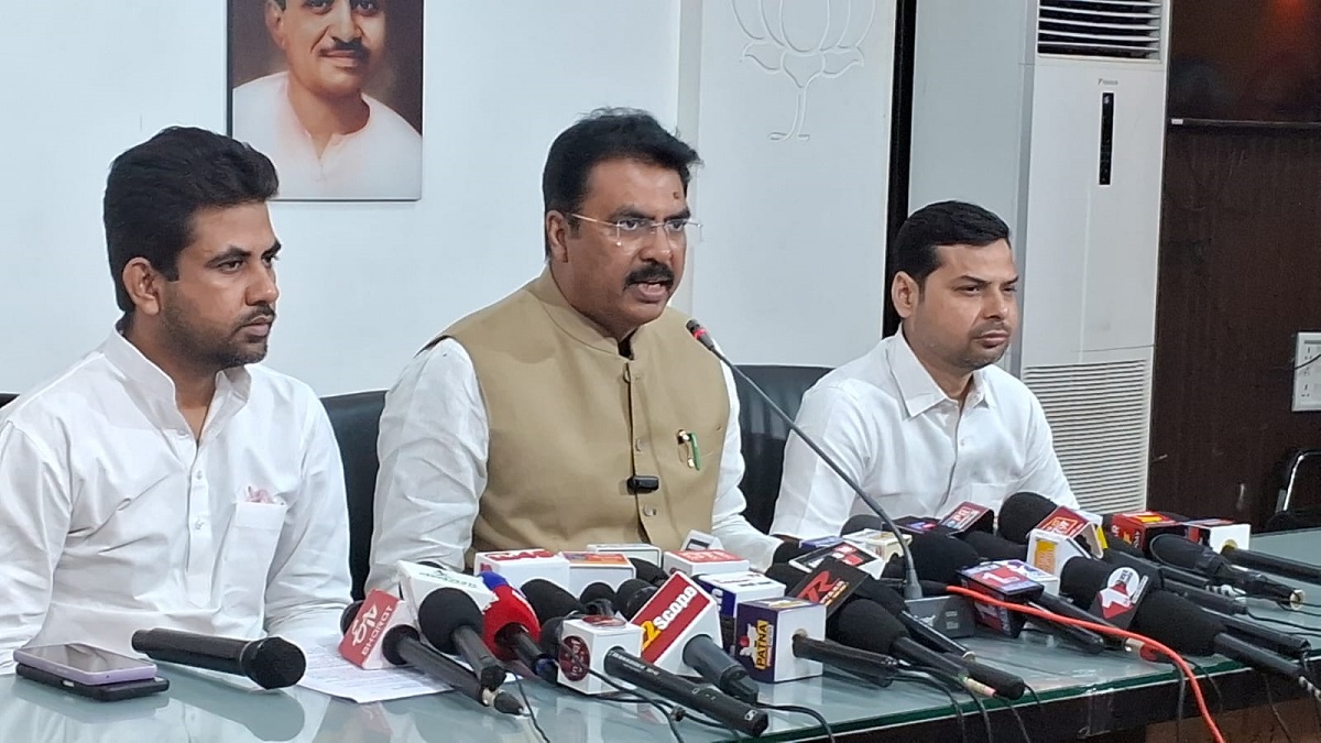 वोट अधिकार यात्रा पर मंत्री संजय सरावगी का हमला, कांग्रेस-राजद के कार्यक्रम को बताया फ्लॉप शो