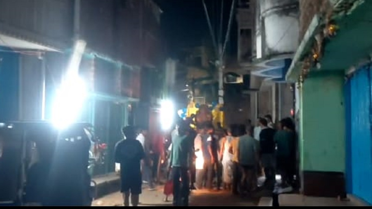 जमुई में गणेश प्रतिमा विसर्जन के दौरान बवाल, दो पक्षों में हिंसक झड़प और पत्थरबाजी, पुलिस ने संभाली स्थिति