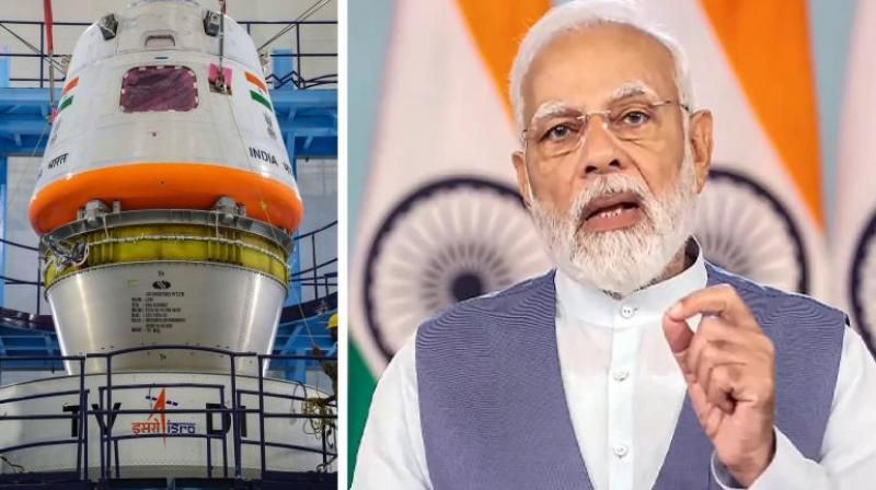 ‘आर्यभट्ट से गगनयान तक का सफर करता है पीढ़ियों को प्रेरित’, नेशनल स्पेस डे पर बोले पीएम मोदी ; इसरो चीफ ने बताया कब लांच होगा पहला मॉड्यूल
