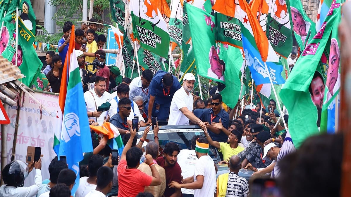 कटिहार में कांग्रेस की ‘वोटर अधिकार यात्रा’, राहुल गांधी संग विपक्ष का शक्ति प्रदर्शन