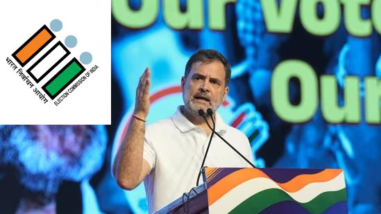 राहुल के आरोपों पर EC ने दिया जवाब, कहा- झूठे आरोप लगा रहे है राहुल, वोटर लिस्ट की खामियां पहले ही दूर की जा चुकी हैं..पुरानी स्क्रिप्ट दोहराई