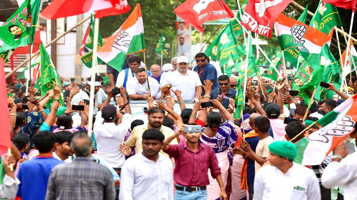 बिहार में राहुल गांधी की वोट अधिकार यात्रा का छठा दिन, घोरघट में नाराजगी का माहौल