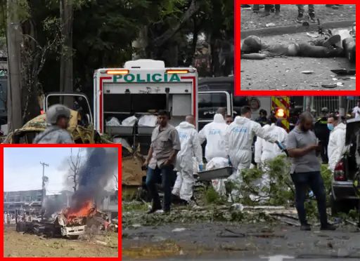 कोलंबिया पुलिस पर गुरिल्ला हमले से 18 की मौत, कार पर बम तो हेलीकॉप्टर पर ड्रोन से किया गया अटैक : कोकीन की खेती नष्ट करने का प्लान पड़ा भारी