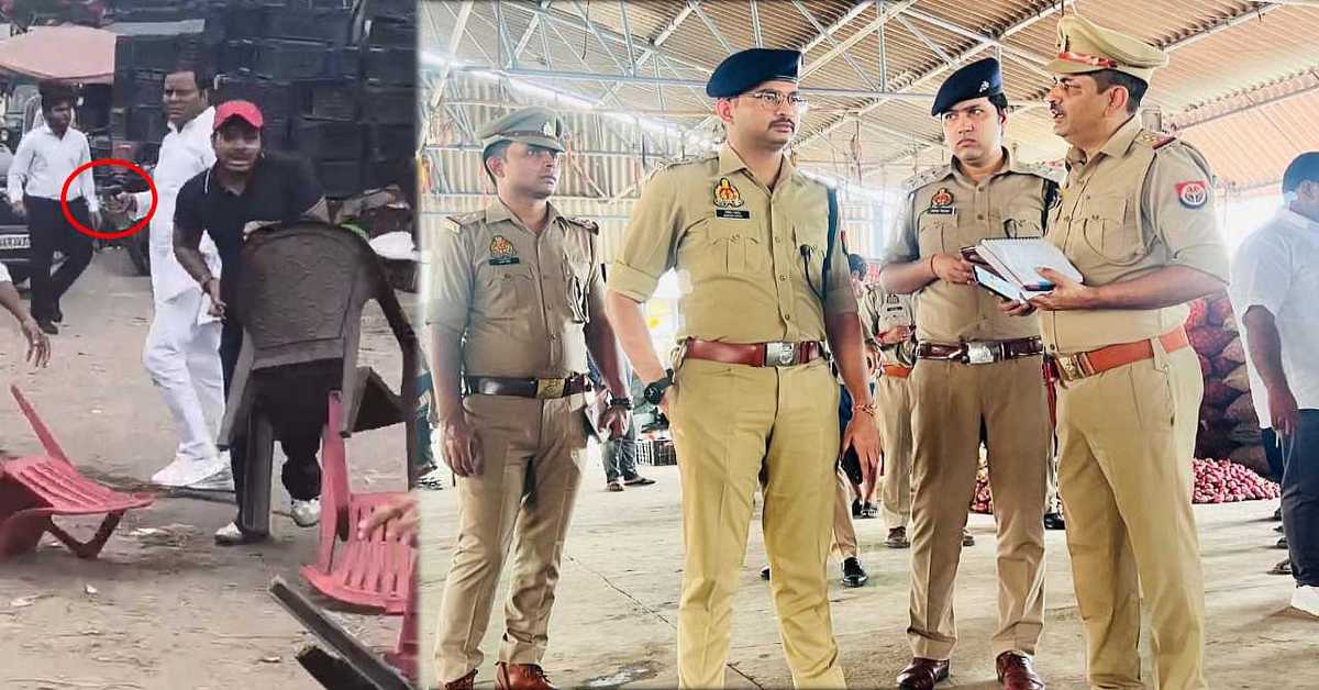 कानून नाम की चीज है या नहीं? साहिबाबाद सब्जी मंडी में दिनदहाड़े गोलियों की बौछार, VIDEO वायरल