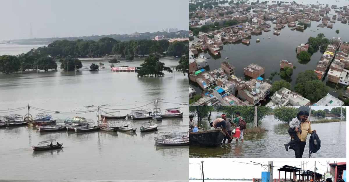 यूपी में बाढ़ का खतरा! संगम नगरी में गंगा और यमुना नदियां उफान पर, डराने लगा बढ़ता जलस्तर