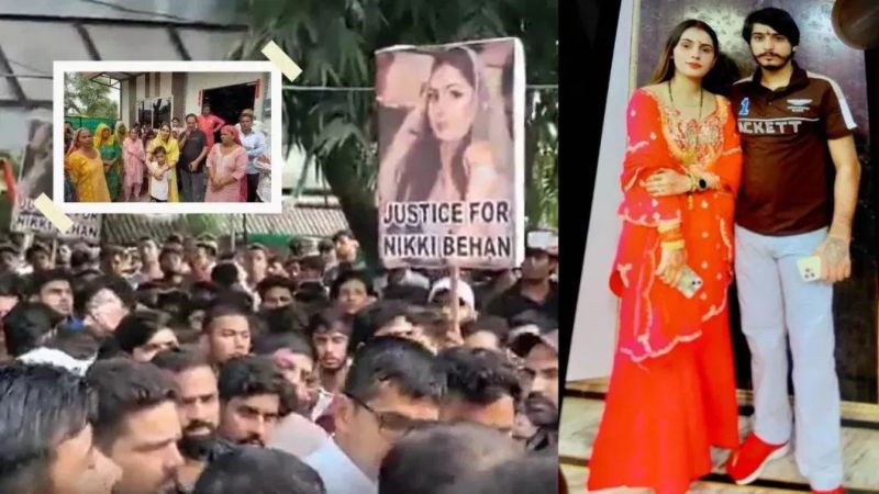 दूसरी महिला के साथ पकड़ा गया था पत्नी को जिंदा जलाने वाला आरोपी विपिन, खूब हुई थी पिटाई, निक्की हत्याकांड मामले में खुलासा