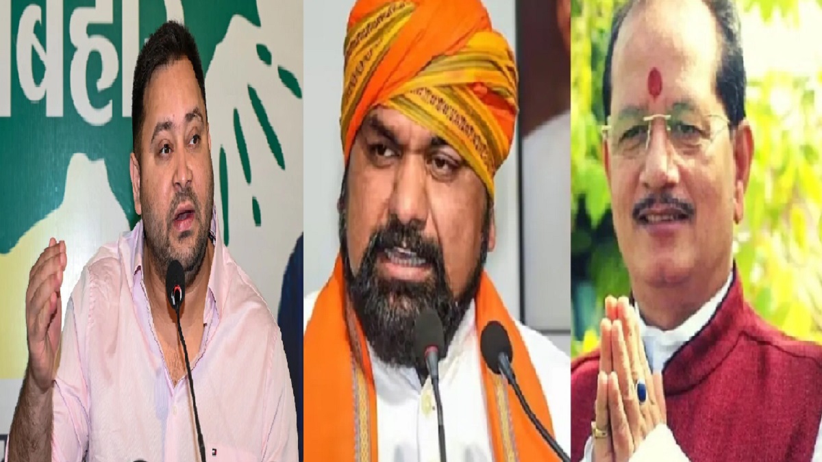 ‘डिप्टी सीएम आवास से हत्या की प्लानिंग’, तेजस्वी यादव का बड़ा बयान, कहा- विजय और सम्राट हो चुके हैं अपराधी