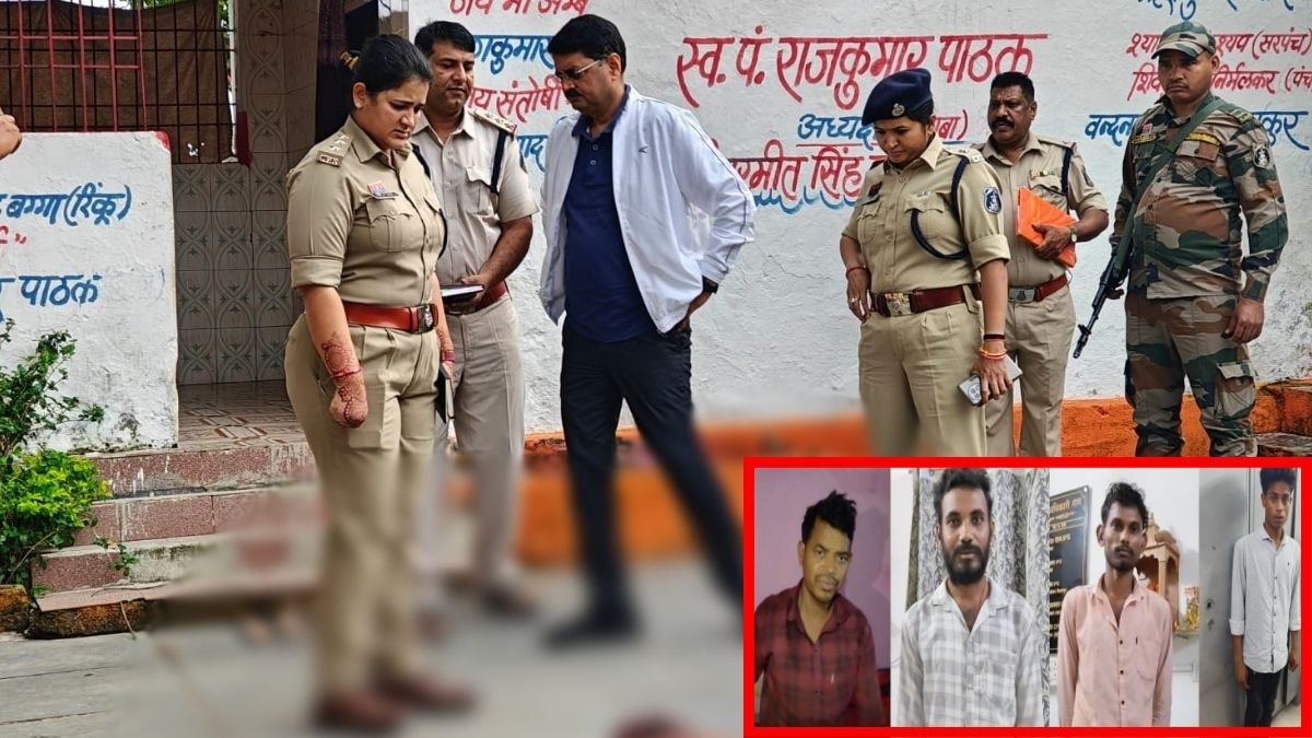 पुजारी की हत्या का खुलासा : अवैध संबंध के चलते की गई  निर्मम हत्या, 12 घंटे में ही एक नाबालिग समेत 5 आरोपी गिरफ्तार