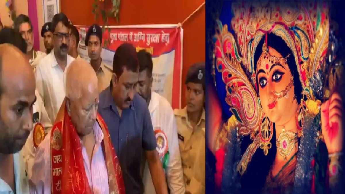 पटना: डाक बंगला स्थित दुर्गा पंडाल में पहुंचे लालू यादव, माता रानी के दरबार में लगाई हाजरी, राज्य की खुशहाली के लिए की प्रार्थना