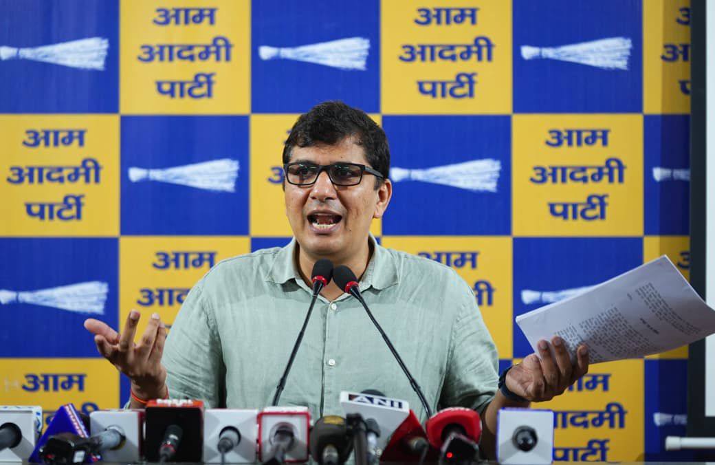 2025 के दिल्ली चुनाव में कांग्रेस ने जीतने के लिए नहीं, भाजपा को जिताने के लिए चुनाव लड़ा : सौरभ भारद्वाज