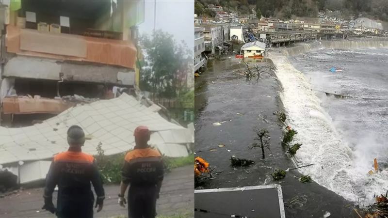 रूस के कामचटका तट पर आया 7.4 तीव्रता का भूकंप, बड़ी सुनामी की चेतावनी जारी ; जापान और अमेरिका में भी अलर्ट