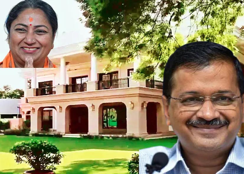 दिल्ली में फिर गर्माया ‘शीश महल’ विवाद, सीएम रेखा गुप्ता का केजरीवाल पर वार, कर दिया ये ऐलान