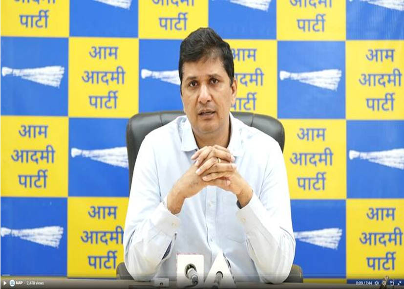 भारत-पाकिस्तान मैच को लेकर AAP नेता सौरभ भारद्वाज का तंज, कहा-‘बलात्कारी और लड़की के बीच लूडो…’